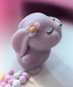 lapin mauve