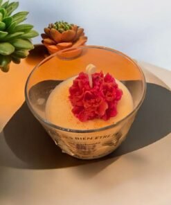 bougie petit grain lavandin artisanale