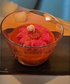 Bougie orchidée noire