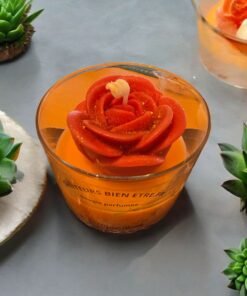 Bougie monoï abricot